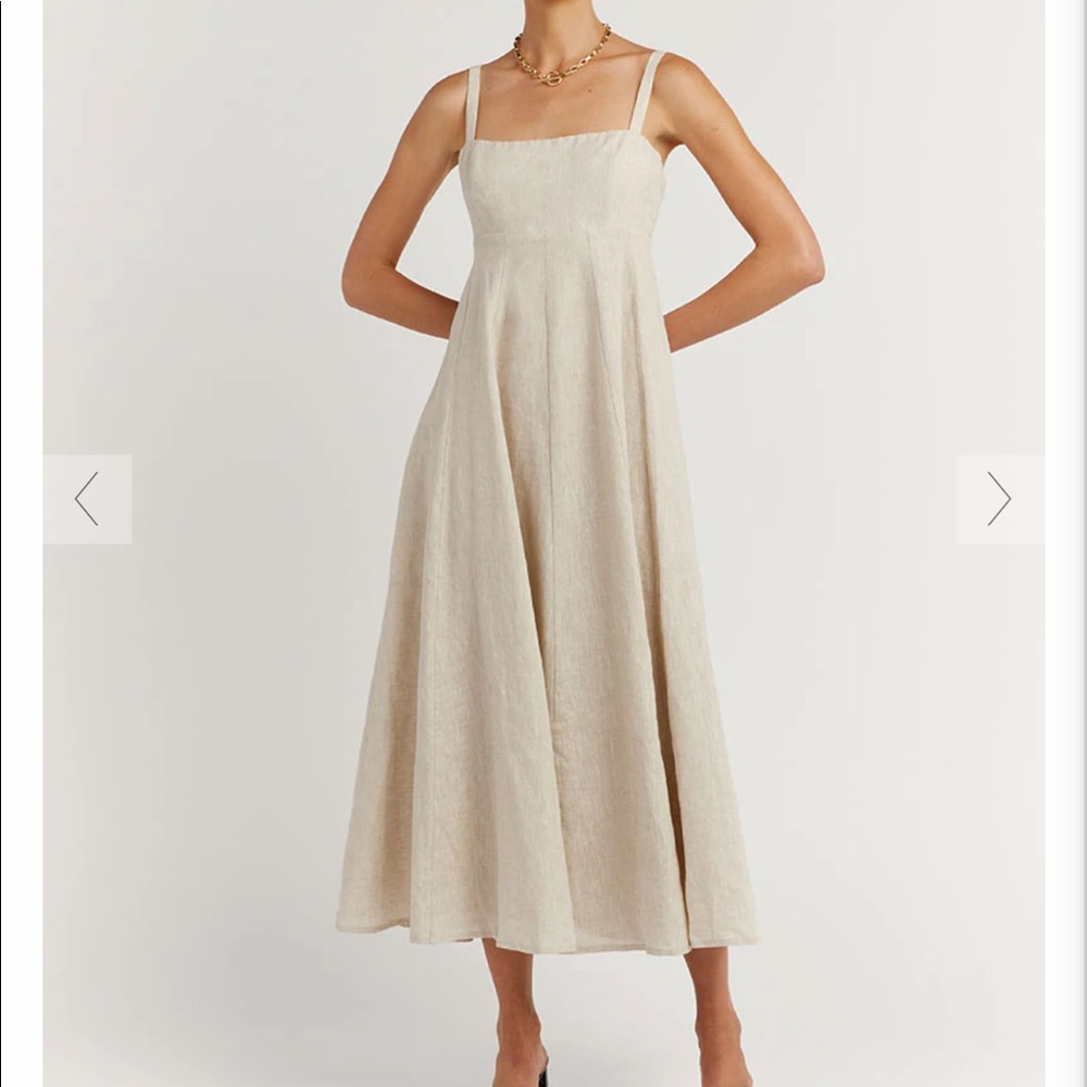 Dissh Ross Natural Linen Dress